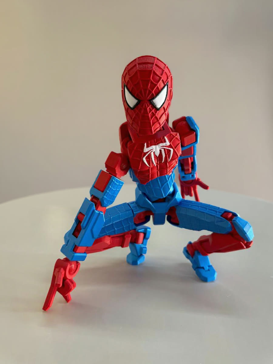 Boneco articulado de super-herói